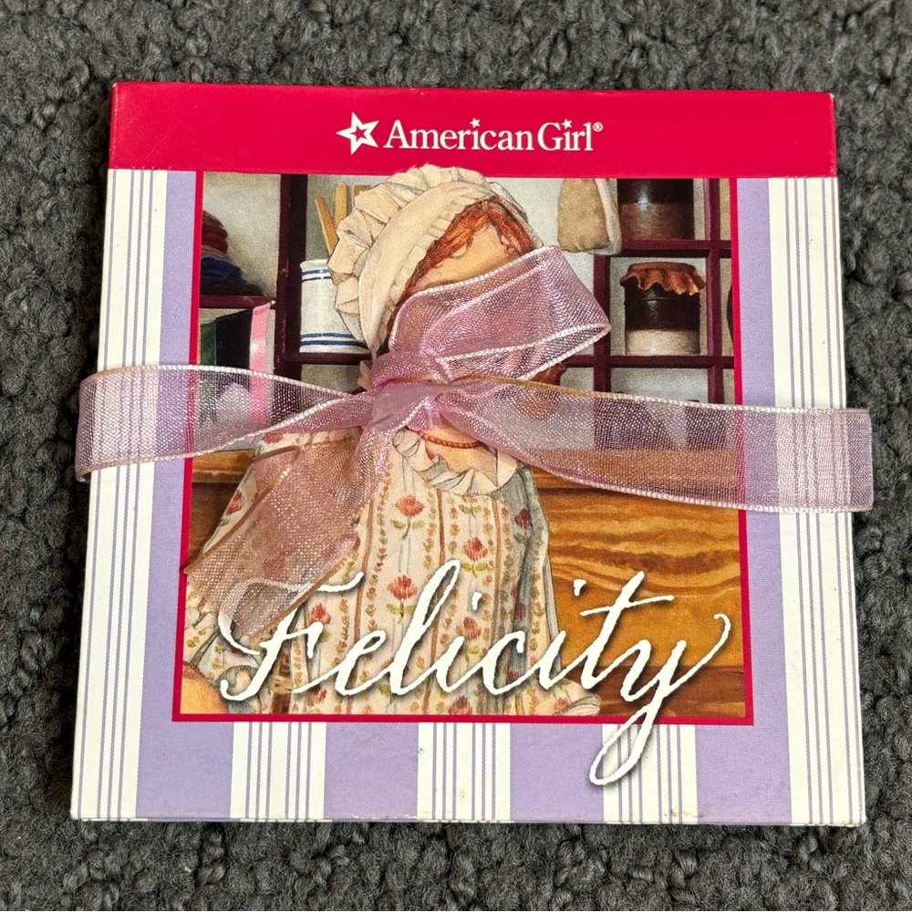 American Girl Doll Felicity McDonalds Toy Mini Book